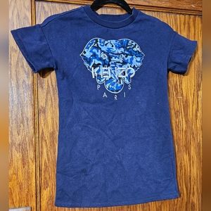 Navy Blue Girls Kenzo dress